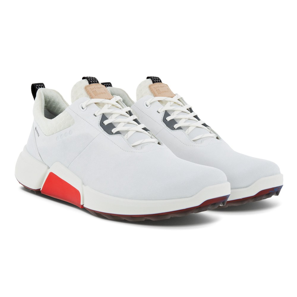 Zapatos De Golf Hombre - ECCO Biom H4 - Blancos - MYA456789